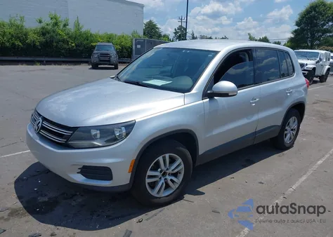 2013 Volkswagen Tiguan S from USA, damaged, VIN WVGAV3AX3DW605826
